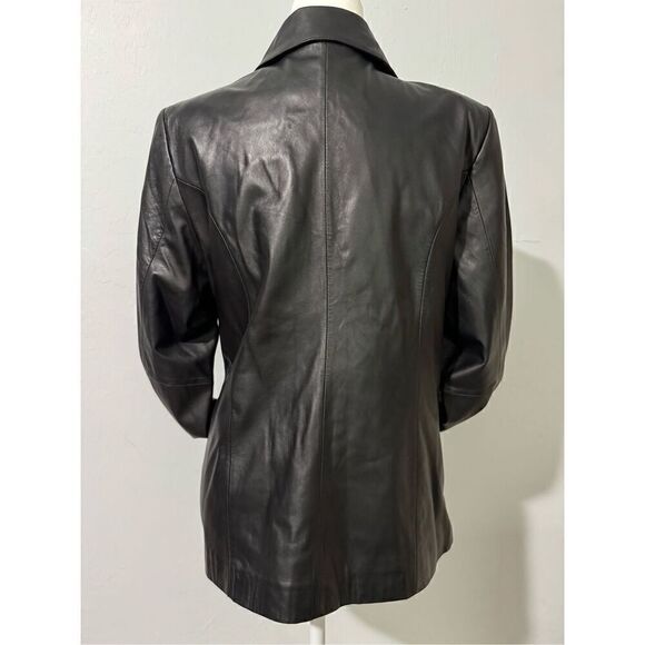 Jacqueline Ferrar black leather Lambskin L - Picture 7 of 9